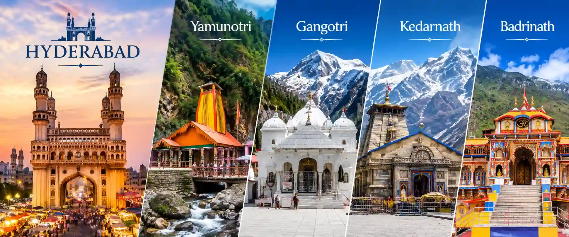 Chardham Yatra from Hyderabad