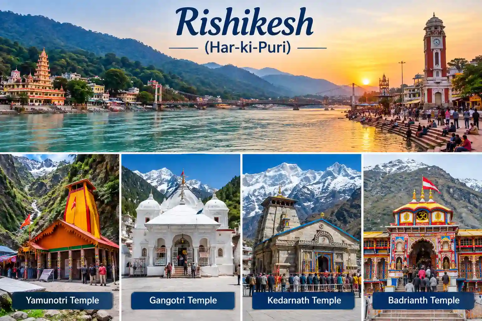 Chardham Yatra from Rishikesh